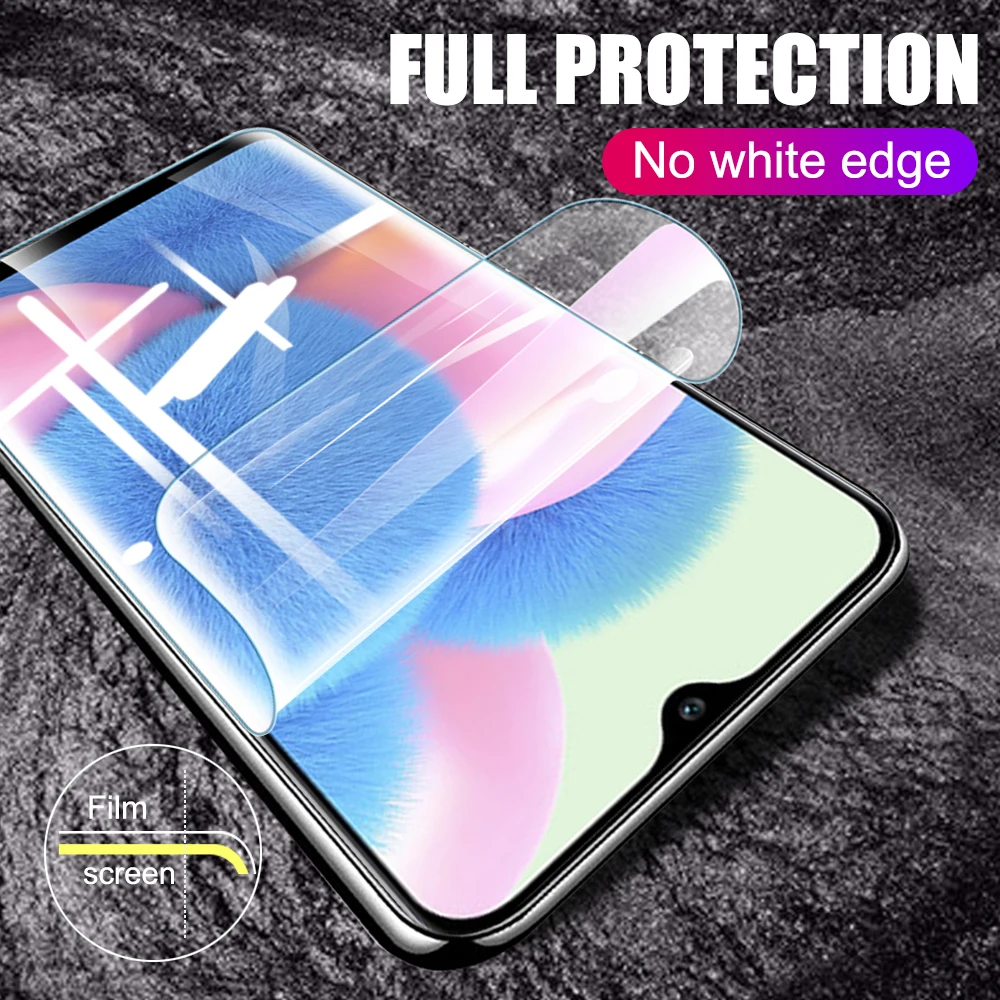 2 Chiếc Hydrogel Cho Samsung Galaxy A30 A30S Tấm Bảo Vệ Màn Hình Samsang Glaxy 30 S 30 S Full Cover HD An Toàn Bộ Phim Không Kính phone screen cover