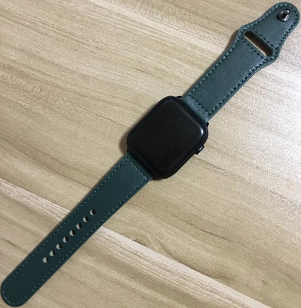 Превосходной натуральной кожаный ремешок для apple watch 42 мм 38 версия наручных часов