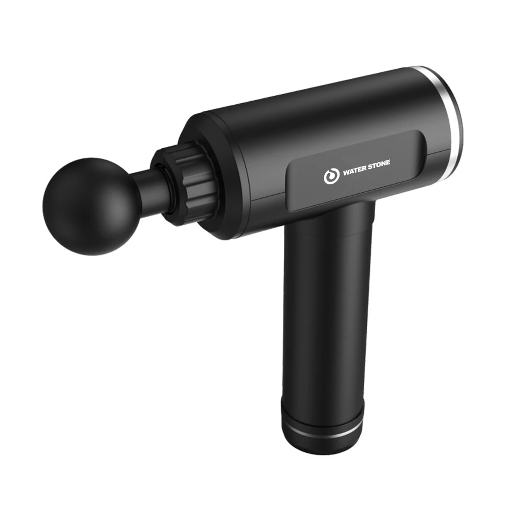 Высокочастотный массажный пистолет с сенсорным ЖК экраном расслабляющий