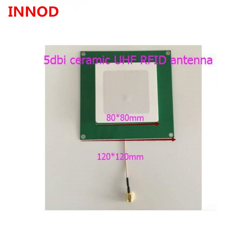 Короткий диапазон считывания 865 868 МГц 0dbi uhf rfid антенна sma или ipex Разъем круговой