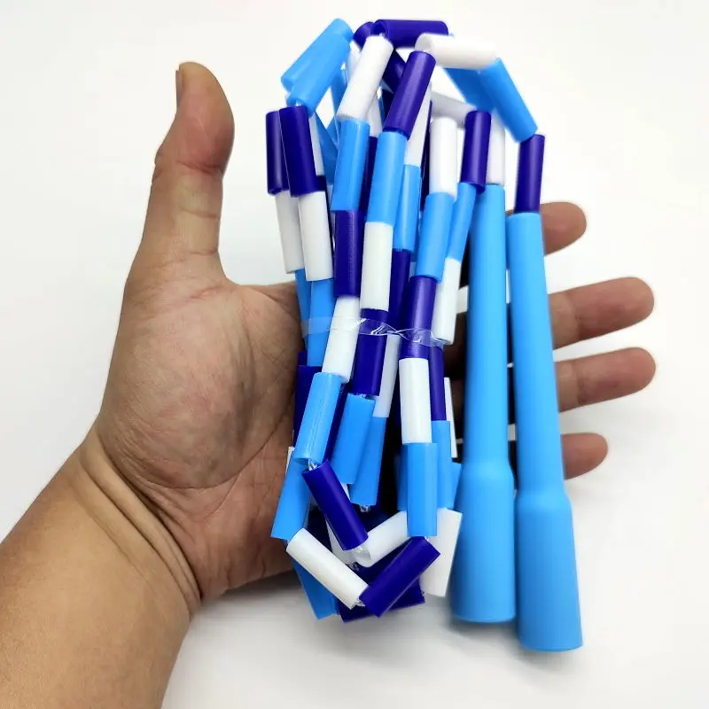 NEVERTOOLATE JR013P 2.9METER (BEADING LENGTH 2.75M) HARD BEADS BEADED SKIPPING JUMP ROPE FITNESS FRESTYLE JIMMY CROSSFIT 5