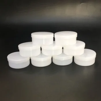 

100Pcs 5g/10g/30g/50g Plastic Refillable Bottles Cosmetic Empty Cosmetic Jars Pot Eyeshadow Face Cream Container Refillable Box