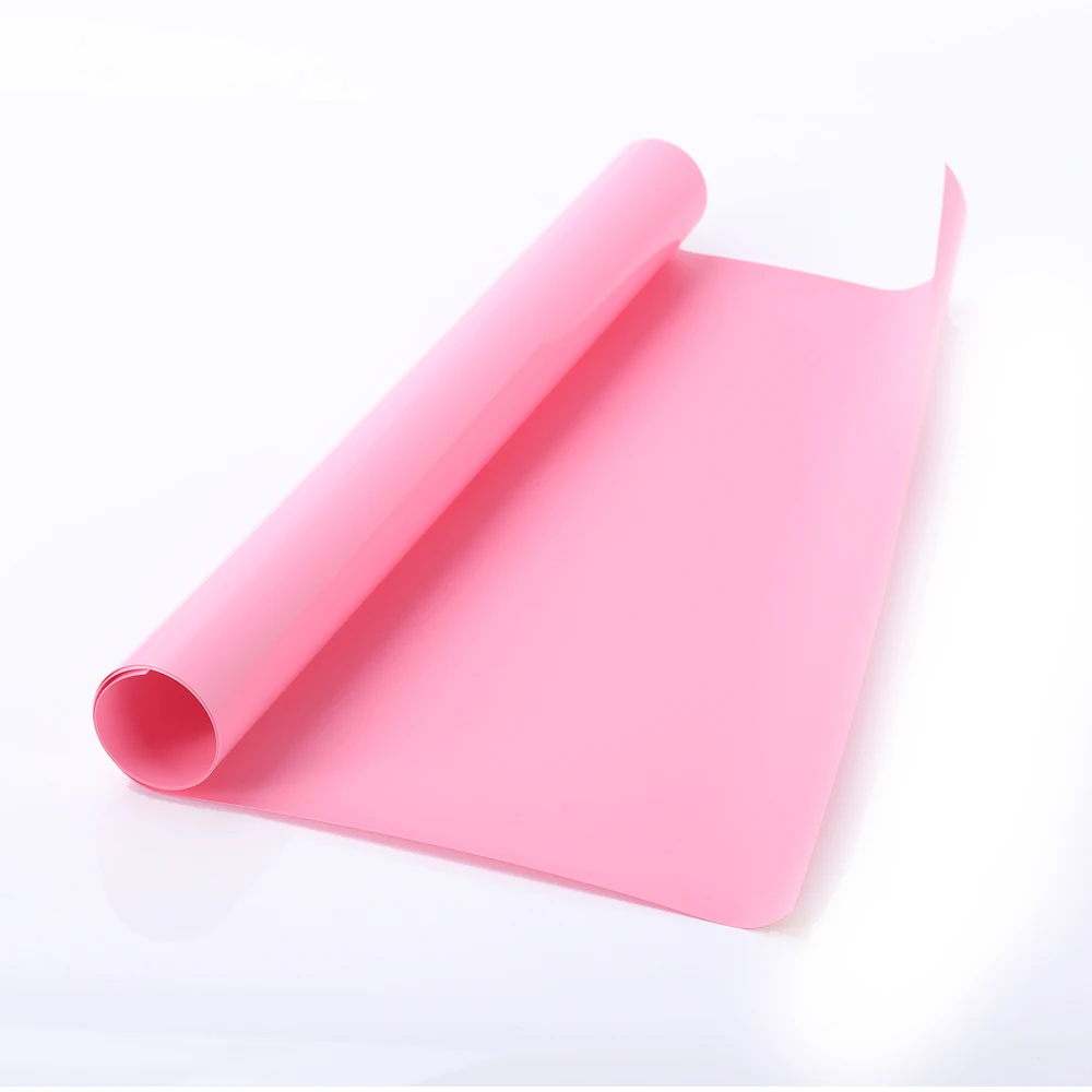 Pink SUNICE DIY Подарочная коробка теплопередача виниловая железная одежда для футболок шляп фестиваль украшения фильм Фестиваль 50 см X 500 см - Цвет: Pink