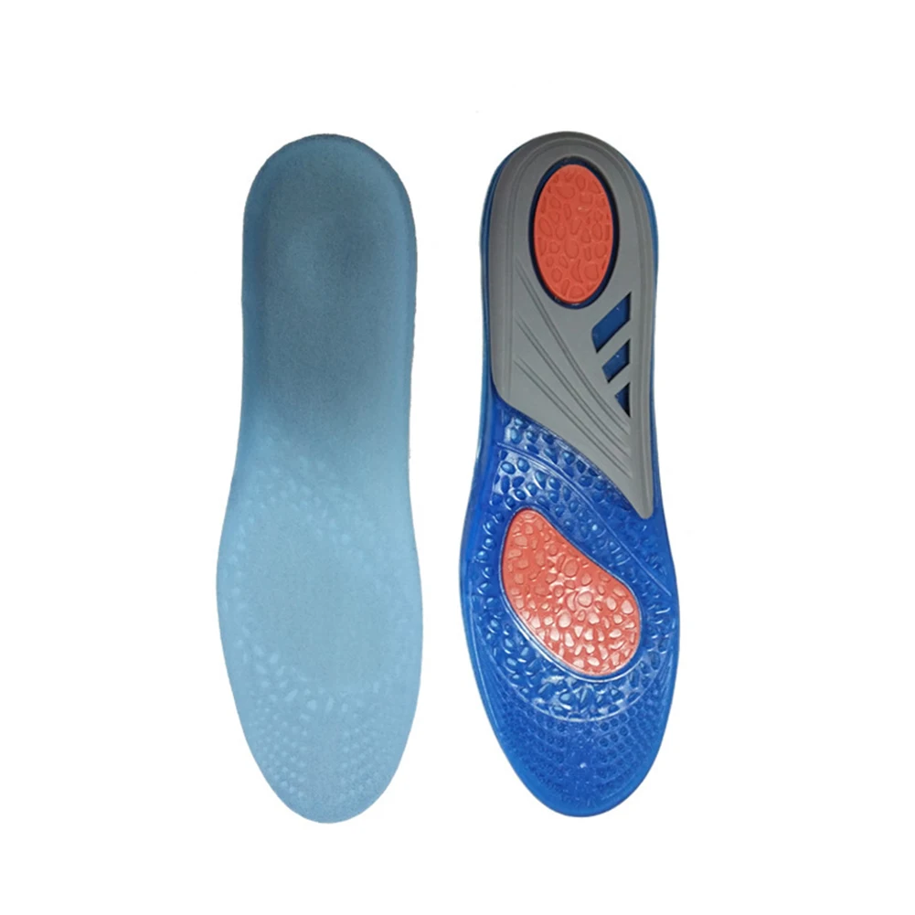 

Unisex Sport Shoes Insoles Massaging Soft Silicone Shockproof Hiking Running Inserts Breathable Accessories Foot Support