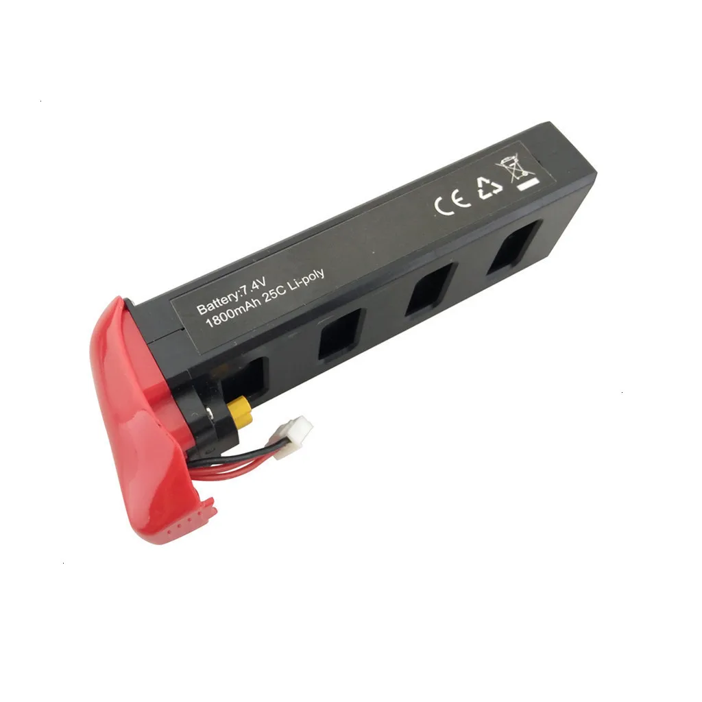 Белый/красный/черный MJX Bugs 2 B2W B2C Аккумулятор 7,4 V 1800mah 25C Li-po аккумулятор для MJX B2W B2C Rc Квадрокоптер Дрон запчасти