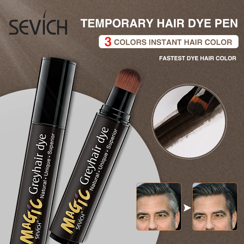 Sevich 20ml Hair Color Stick Root Touch Up Makeup Stick Hair Dye Pen Magic  Stick No Irritation Disposable Hair Dye Cream - Hair Color - AliExpress