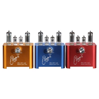 

Mini Tube Amplifier Vacuum Tube Amplifier 3W+3W APPJ 6J1 6P1 Lossless HIFI Stereo Audio Power Amplifier Desktop