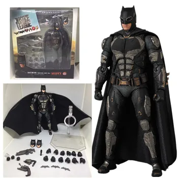 

16cm Batman MAFEX 064 Tactical SUIT The Dark KNight DC Justice League PVC Action Figure Collectible Model Toy Gift Doll