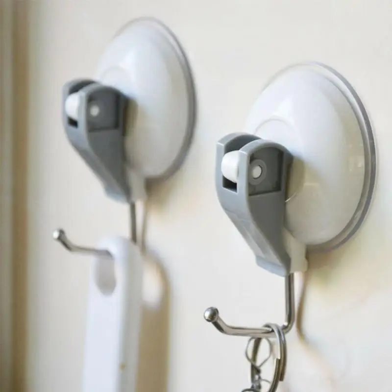 2/3/5KG Max. Carga Útil Cocina cuarto de baño accesorios copa de succión al vacío de ganchos organizador Rack adhesivo Durable ganchos de pared