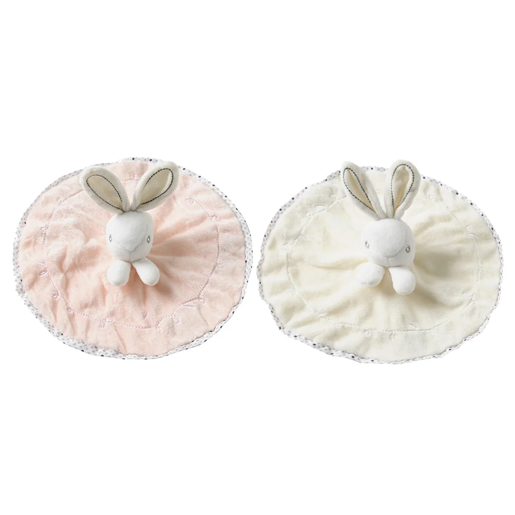 Plush Soothing Toys Baby Security Blanket Comforter Towel for Newborn Care