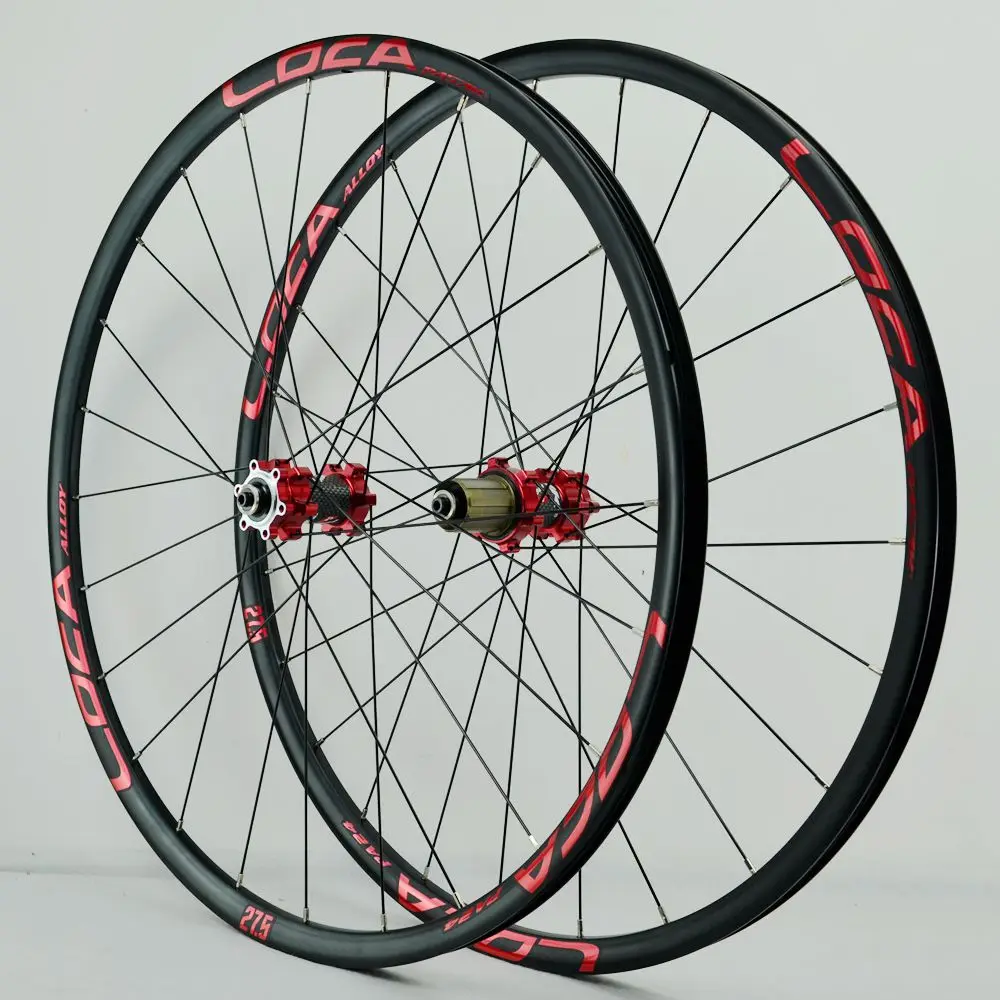 Bike Wheelset 26/27.5/29inch 24H draw 4 bearing hub 700c disc road reflective