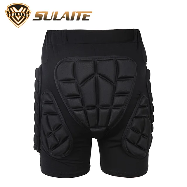 US $14.19 Sulaite Roller Skating Skiing Hip Pad Pants Skateboard Hip Pad Outdoor Riding Sports Hip Pad