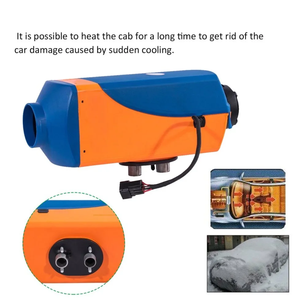 007 5 кВт 12 в автомобильный Дизельный Нагреватель стояночный нагреватель воздуха для автомобиля/грузовика общий воздушный Нагреватель жидкокристаллический переключатель