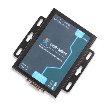 

USR-M511 Ethernet Modbus RTU to TCP RS232/RS485 or RS422 Modbus Gateway, Serial to Ethernet