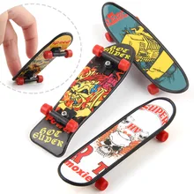 

3 pcs Children's Intelligence Science Educational Toys 10cm Finger Skateboard Desktop Creative Fingertip Sports Finger Top Toys