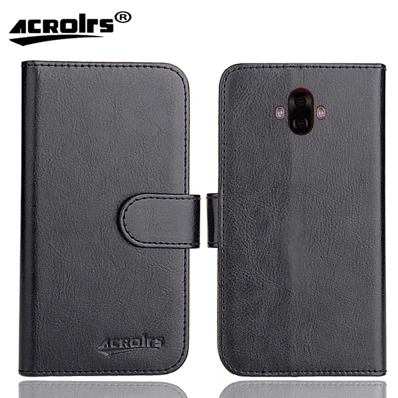 

Prestigio Wize V3 3513 DUO Case 5" Original 6 Colors Flip Soft Leather Crazy Horse Phone Protection Cover Stand Cases Wallet