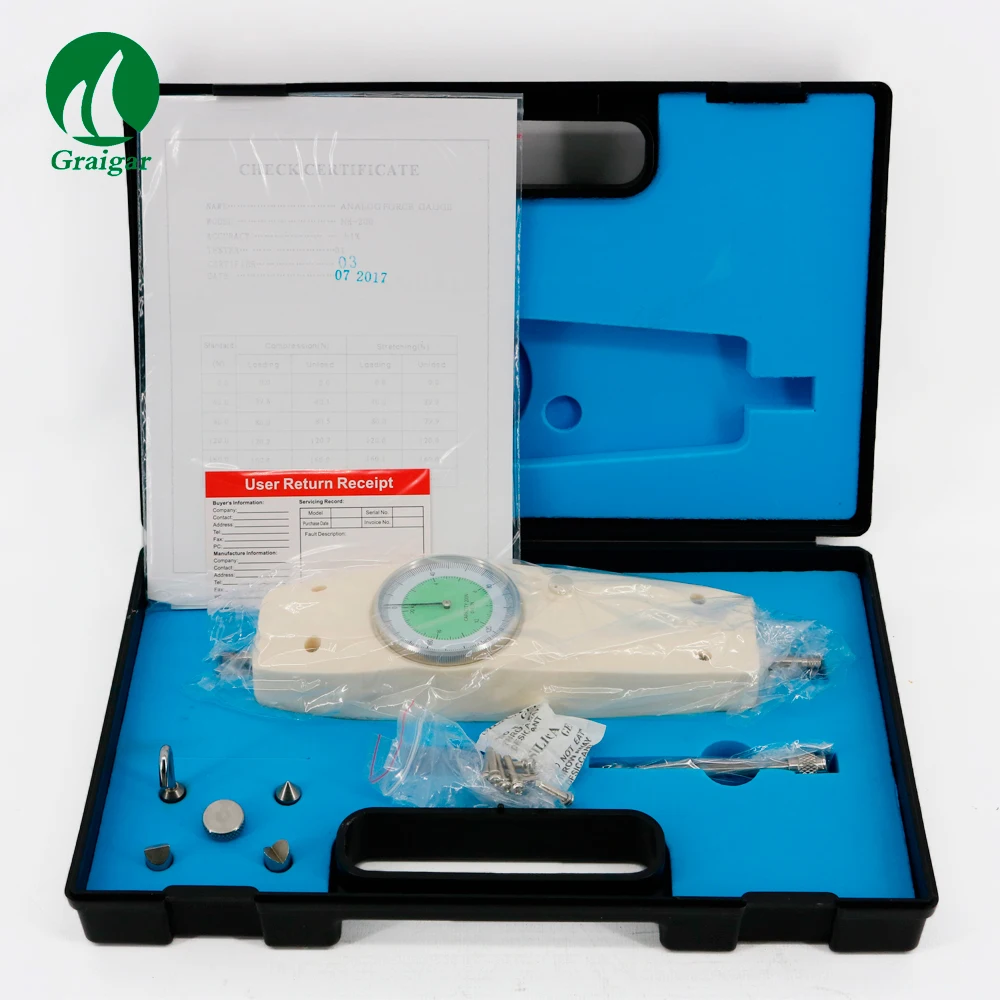 

Механический измеритель силы с нажимным циферблатом