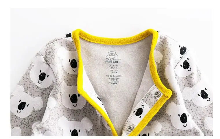 Baby Bodysuits medium Spring And Autumn Baby Rompers Newborn Baby Clothes For Girls Boys Long Sleeve cotton Jumpsuit Baby Clothing boy Kids Outfits best Baby Bodysuits