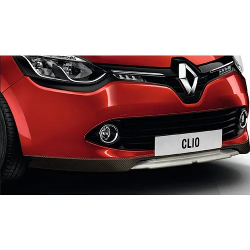 Renault clio 4 2012 2016 sport front bumper for six additional + lip 5 kapı  models compatible 2 parça front lip|Bumpers| - AliExpress