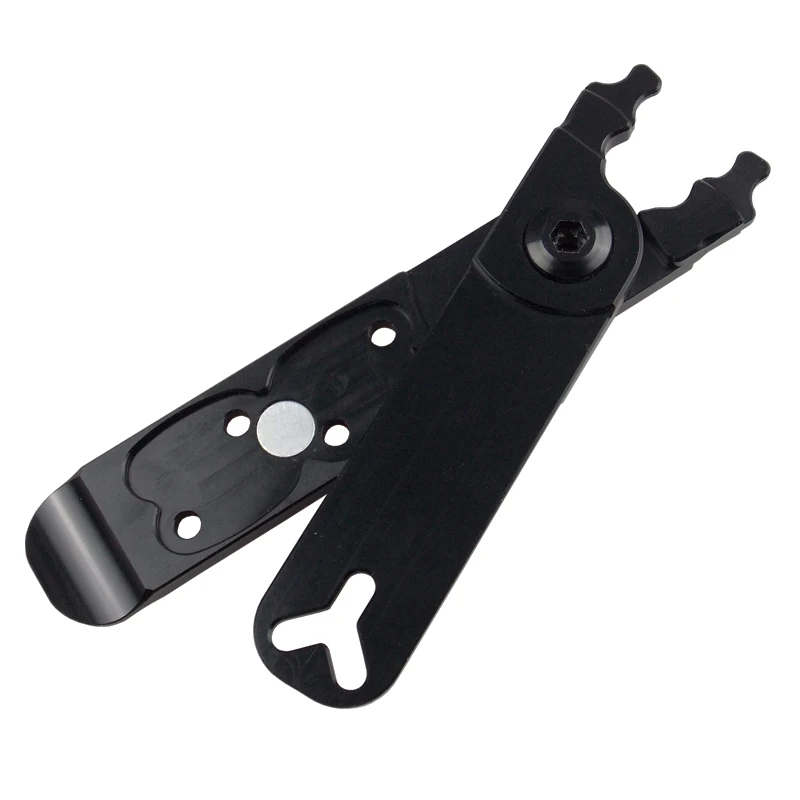

Aluminium Alloy 4 in 1 Bike Chain Splitter Remover Repair Tool Accessory Multi Bicycle Repair Tool Black