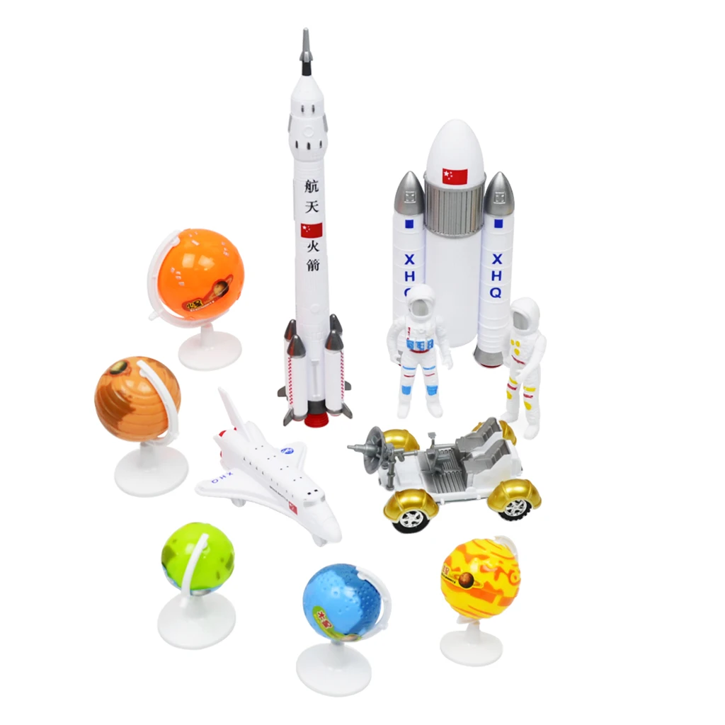 Space Exploration Toy Suit Aviation Rocket Model Kids Educational Toys