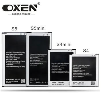 

OXEN B500BE B600BC Battery for or Samsung GALAXY S4 I9500 Batteries Replacement S4mini S5 mini I9190 i9600 EB-BG800CBE Bateria