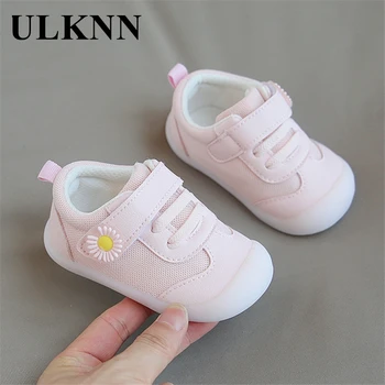 

ULKNN Baby First Walkers 2020 Autumn 1-3 Years Old Breathable Mesh Non-Slip Soft Bottom Flower Toddler Shoes