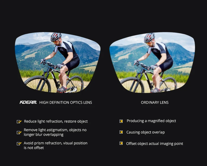 KDEAM спортивные солнцезащитные очки TR90 Frame 12 цветов мужские брендовые KD333 UV400 Нескользящие удобные летние солнцезащитные очки wo для мужчин