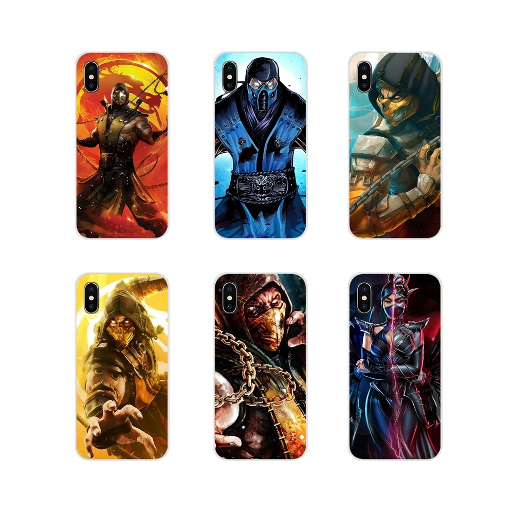 Mortal Kombat для Apple iPhone X XR XS 11 12Pro MAX 4S 5S 5C SE 2020 6S 7 8 Plus ipod 5 6 Аксессуары телефона Чехлы |