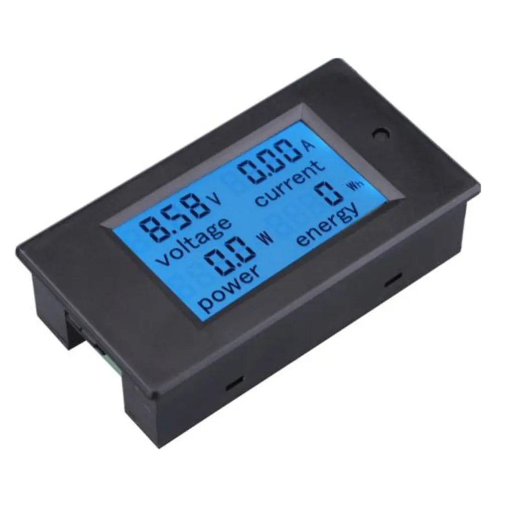 DC lcd четыре-в-одном многофункциональный измеритель 20/50/100A ЖК-цифровой дисплей Напряжение Ток Мощность Электрический счетчик энергии