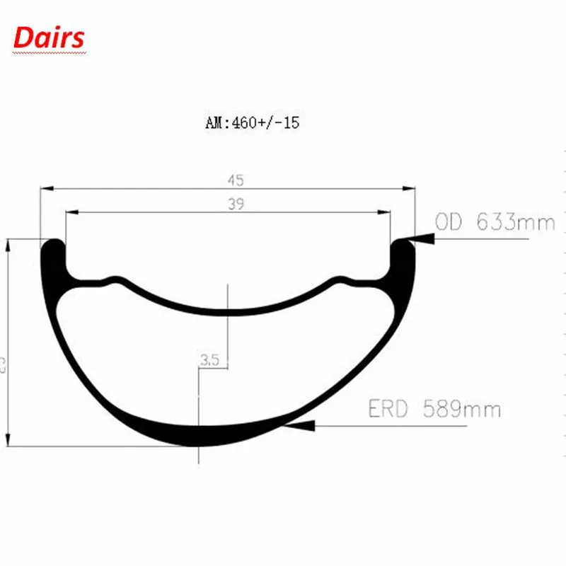 29er 45mm偏心 AM 25高