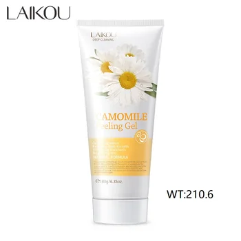 

180g Chamomile exfoliating Gel gently cleans pores Moisturizer cleansing shrink pores face care foundation