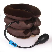 Inflatable Neck Cervical Vertebra Traction Soft Neck Tractor Pillow Relieve Headache Head Back Shoulder Neck Pain