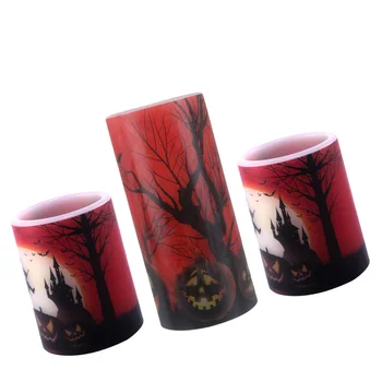 

3pcs Candle Lamp Practical Safe Durable Electronic Reusable Attractive Eco-friendly LED Light for Home Party Bar