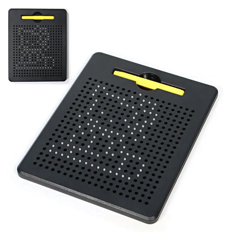 

Drawing Games Toys For Kids Magnetic Tablet Magnet Pad Magnetic Steel Drawing Ball Beads Children Learning Toy Christmas Gifts B