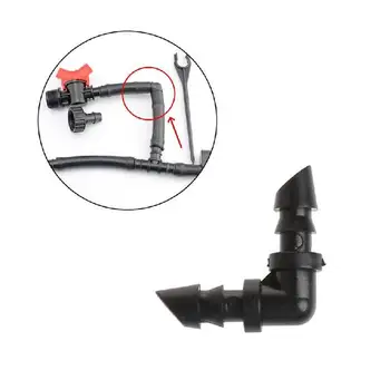 

10pcs Irrigation Fittings Water Fittings Irrigation Tools 4/7 Elbow Garden Tools