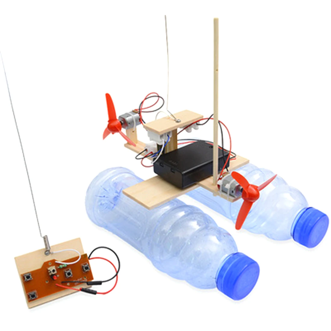 

Hot Sale DIY RC Airboat Model Science Experiment Teaching Model Puzzle Assembly Toy For Students Education Supplies Laboratory