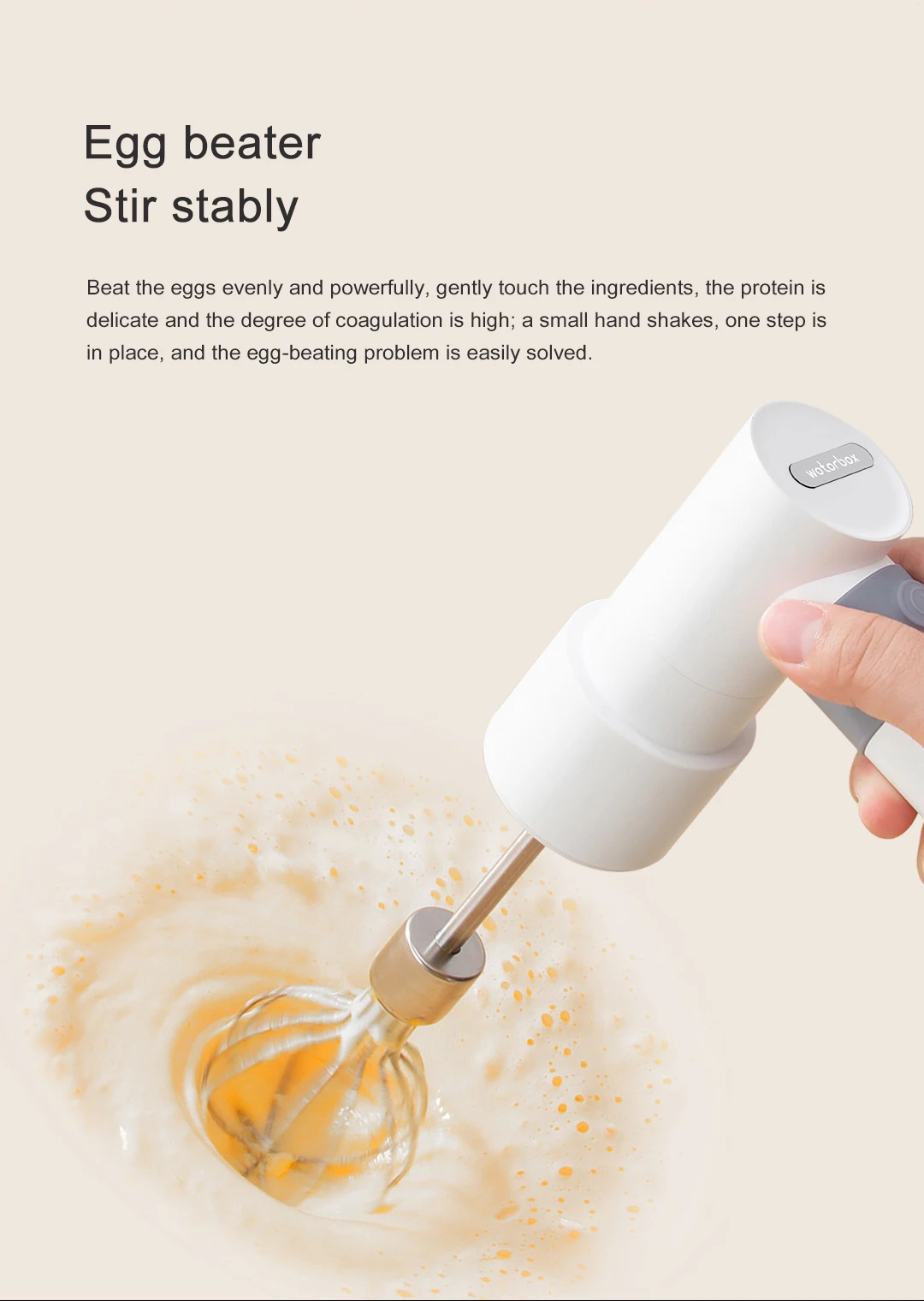 لاسلكي جديد الاجهزه الكهربائيه ترندUSB خلاط يدوي كهربائي أدوات الطبخ