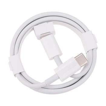 

1M PD Type C to 8Pin Fast Charging Cable 15W for iPhone X 7 11 Macbook 60W Type-C to USB-C Charge Wire For Huawei Samsung 30pcs