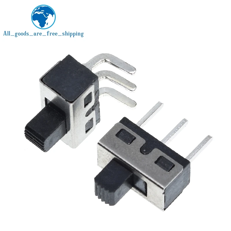 TZT 10/30PCS SS12D10 SS12D06 Kippschalter 3Pins Gerade Füße Griff Hohe 5mm Abstand Von 4,7mm 3A 250V SS12D10 Netzschalter – Detail 7
