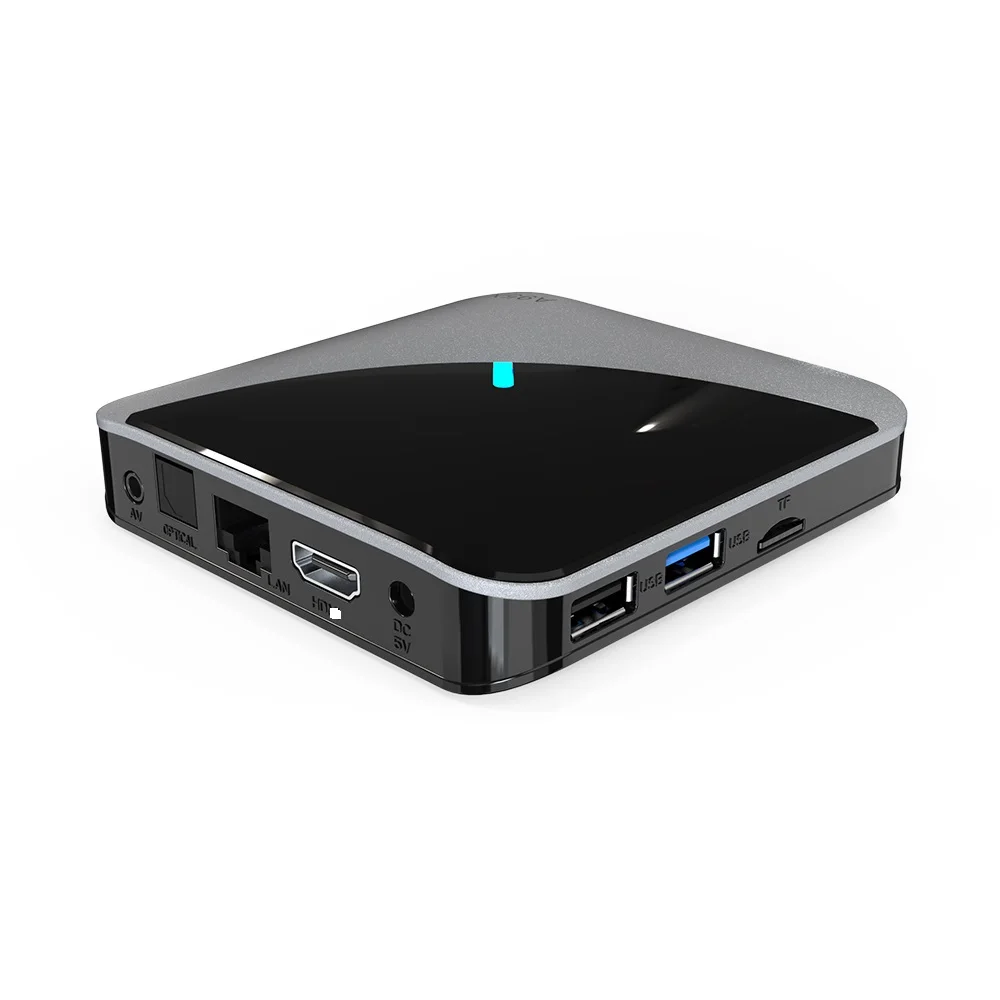 ТВ приставка VHXSIN A95X F3 Air 6 RGB светильник Android 9 0 Amlogic S905X3 Wifi 8K 60fps Netflix Youtube медиаплеер