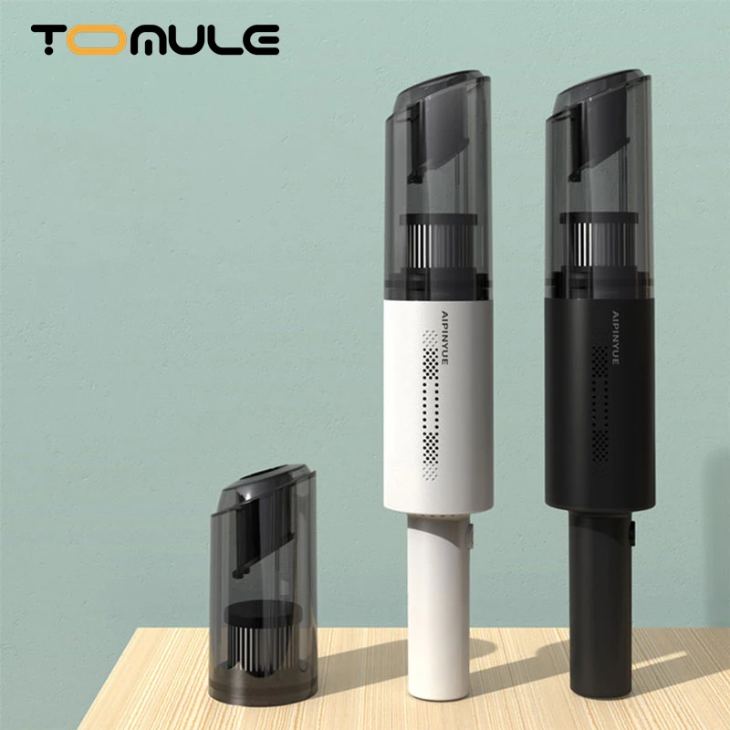 Aspirador de pó de carro sem fio mini handheld para casa de carro duplo-uso de alta potência forte sucção ciclone e fácil de transportar portátil