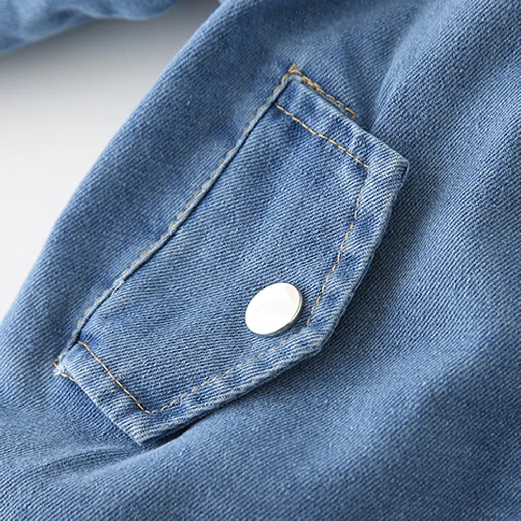 Roupas infantis menina; одежда для маленьких мальчиков и девочек; теплые джинсы; джинсовое пальто; куртки; кардиган; Верхняя одежда; manteau fille