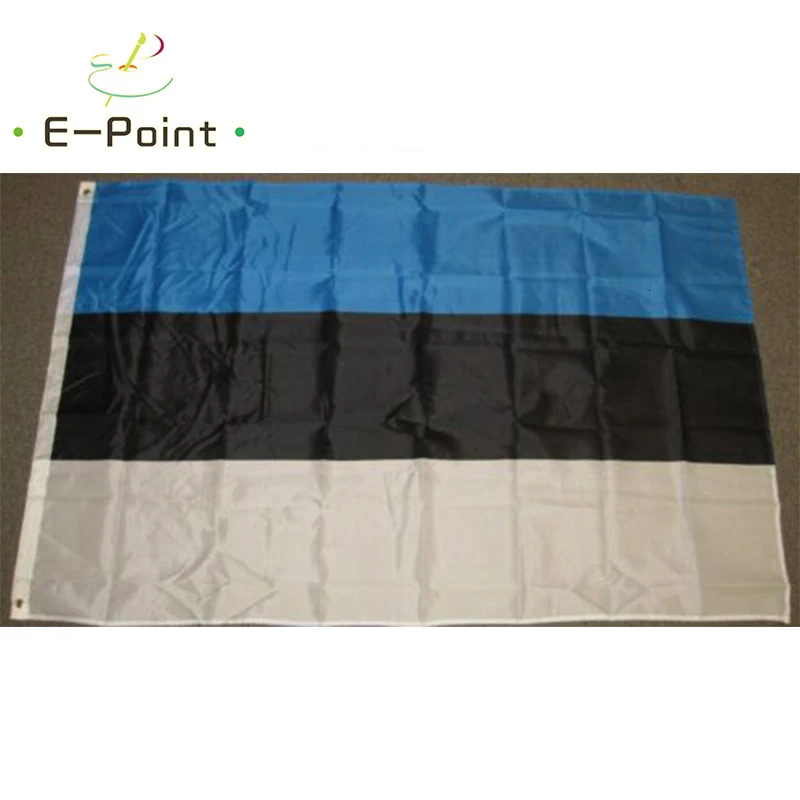 Estonia Flag 2ft*3ft(60*90cm) 3ft*5ft(90*150cm) Size Christmas Decorations for Home Flag Banner