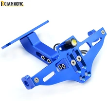 Универсальный Регулируемый угол Мотоцикла Алюминиевый номерной знак рамка для SUZUKI GSXR1000 GSXR600 GSXR750 YAMAHA MT 01 03 05