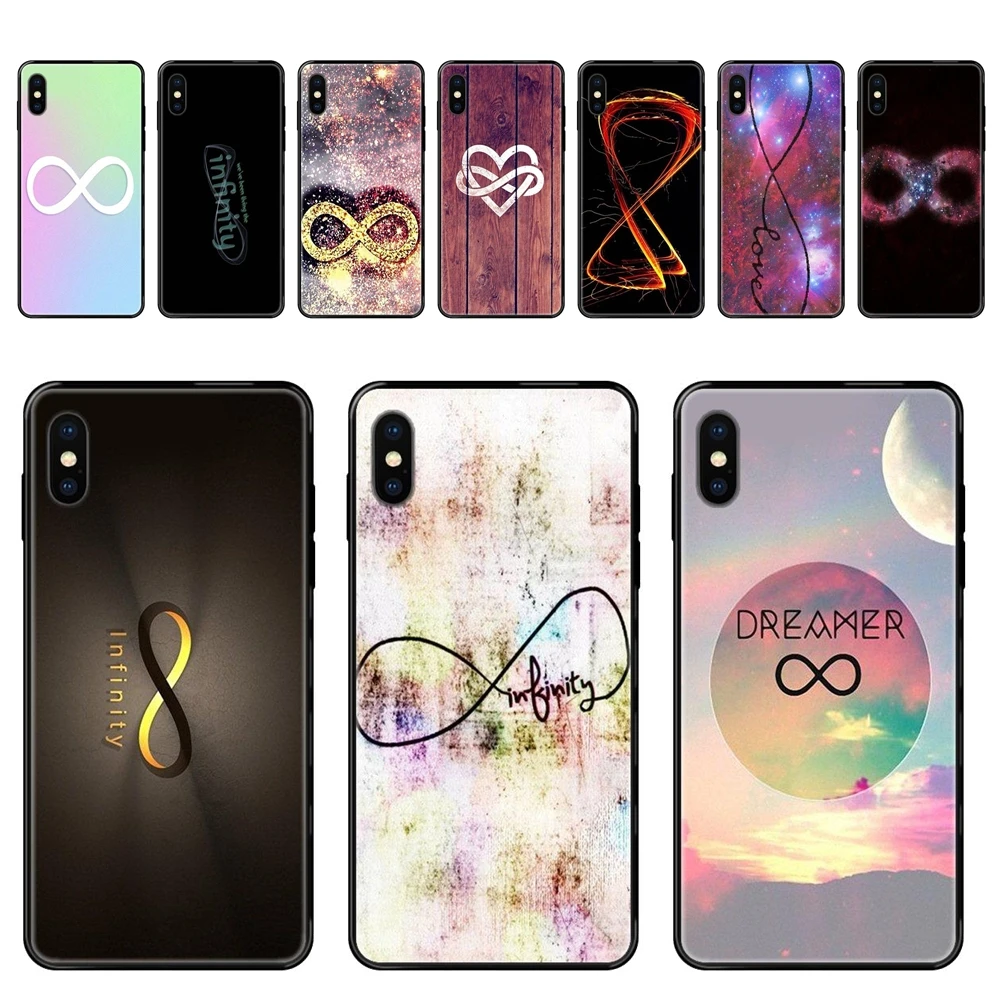 Обои розовые с символом бесконечности для Galaxy A10S A20 A20S A20E A21S A30 A30S A40 A50 A70 A71 A70E A5 A6 A7