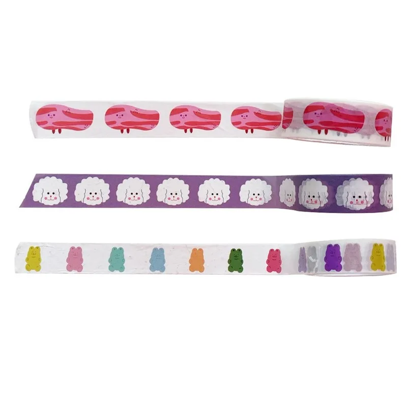 Adorable Cloud Smile Adhesive Decorative Tape for Scrapbooking and Journaling