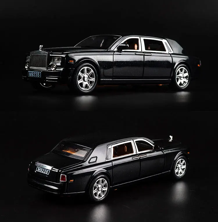 Модель автомобиля Rouse Lace сплав 1: 24 модель Phantom сплав украшения мальчик автомобиль маленький паровой сплав Тип