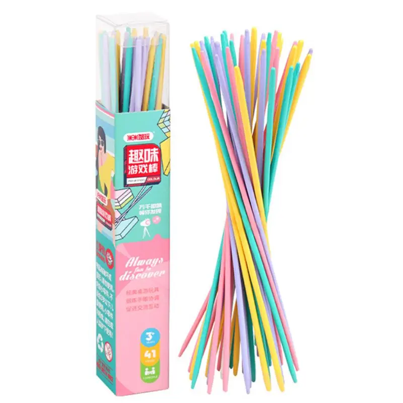 

Children Puzzle Game Colorful Sticks Pick Stick Fun Games Parent-child Toy Kids Christmas Birthday Gift