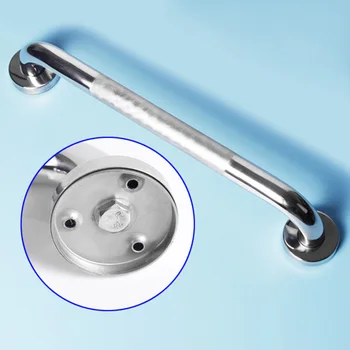 

Bathtub Stainless Steel Towel Rack Wall Grab Bar Grip Handle Handrails Support Rail Safety Bathroom Shower Anti-slip Straight